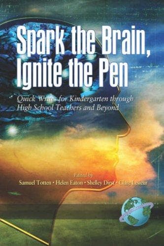 Tapa de Spark the brain, ignite the pen