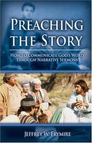 Tapa de Preaching the Story