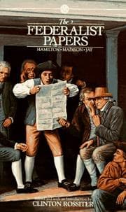 Tapa de The Federalist Papers (Mentor Book, Mt328)