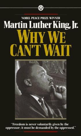 Tapa de Why We Can't Wait