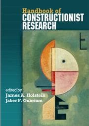 Tapa de Handbook of contructionist research
