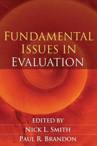 Tapa de Fundamental issues in evaluation