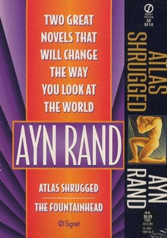 Tapa de Ayn Rand 2-copy set