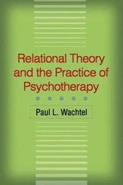 Tapa de Relational Theory and the Practice of Psychotherapy