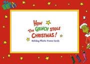 Tapa de (3514) The Grinch Boxed Holiday Photo Frame Card