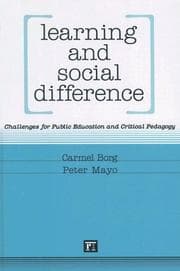 Tapa de Learning and Social Difference
