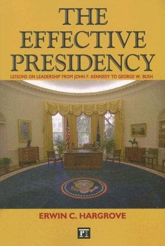 Tapa de The effective presidency