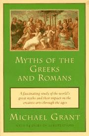 Tapa de Myths of the Greeks and Romans