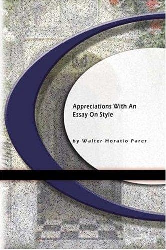 Tapa de Appreciations