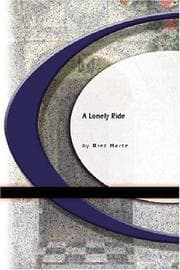 Tapa de A Lonely Ride