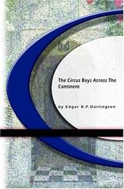 Tapa de The Circus Boys Across The Continent