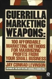 Tapa de Guerrilla Marketing Weapons