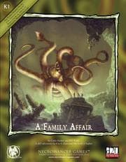 Tapa de A Family Affair - Necromancer Games (d20 System   3rd Edition Rules, 1st Edition Feel)