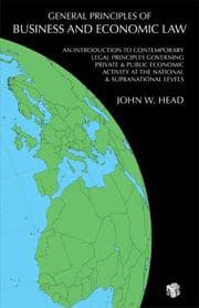 Tapa de General principles of business and economic law