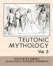 Tapa de Teutonic Mythology Vol 3