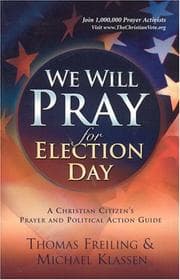 Tapa de We will pray for election day
