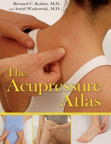 Tapa de The acupressure atlas