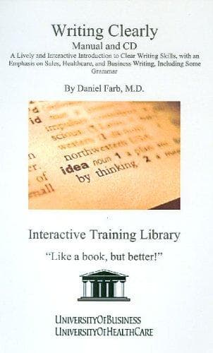 Tapa de Writing Clearly Manual and CD