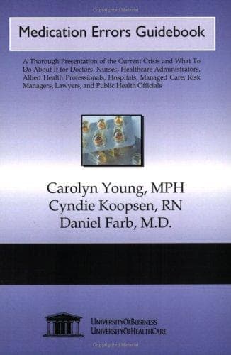 Tapa de Medication Errors Guidebook