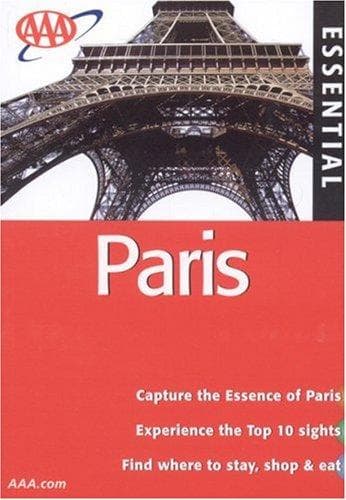 Tapa de AAA Essential Paris, 6th Edition (Essential Paris)
