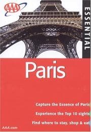 Tapa de AAA Essential Paris, 6th Edition (Essential Paris)