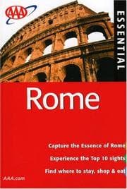 Tapa de AAA Essential Rome, 6th Edition (Aaa Essential Rome)