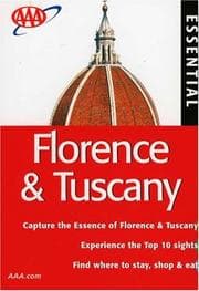 Tapa de AAA Essential Florence & Tuscany, 7th Edition (Aaa Essential Tuscany & Florence)