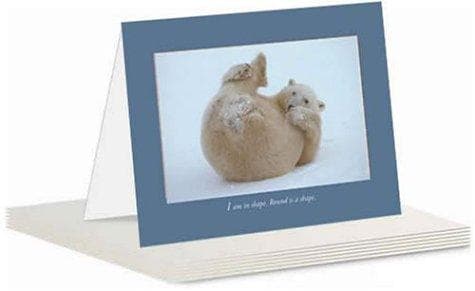Tapa de Shape Greeting Card