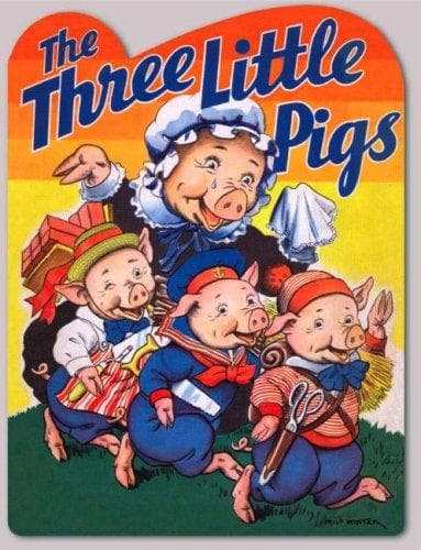 Tapa de The Three Little Pigs