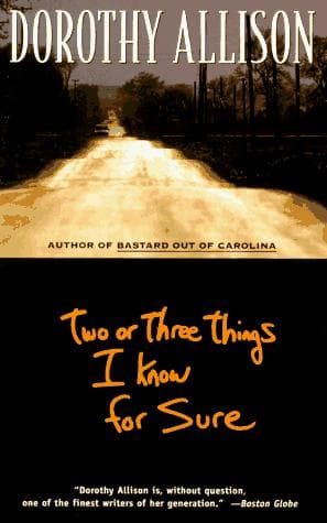 Tapa de Two or three things I know for sure