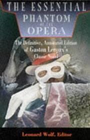 Tapa de The essential Phantom of the opera