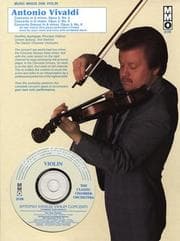 Tapa de Music Minus One Violin: Vivaldi L'Estro Armonico