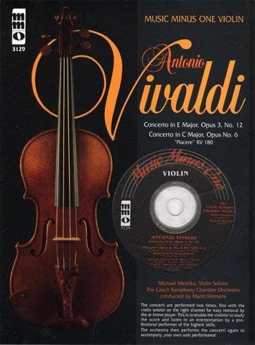 Tapa de Music Minus One Violin
