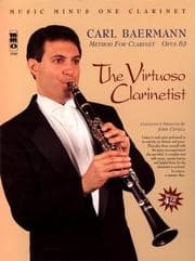 Tapa de Music Minus One Clarinet: Virtuoso Clarinetist