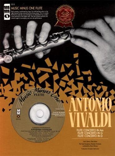 Tapa de Music Minus One Flute