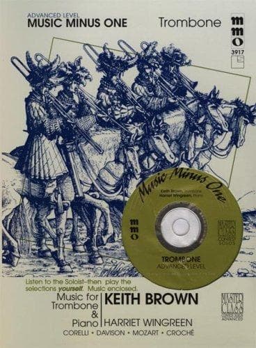 Tapa de Music Minus One Trombone