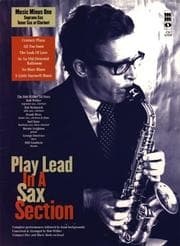 Tapa de Music Minus One Saxophone, Trumpet or Clarinet: Play Lead in a Sax Section