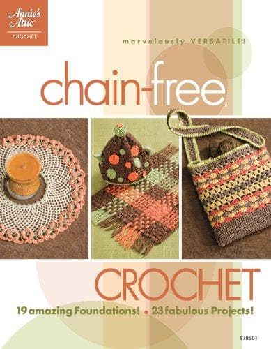 Tapa de Chain-Free Crochet