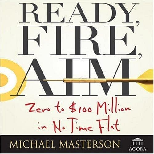 Tapa de Ready, Fire, Aim