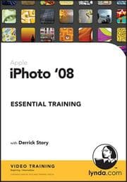 Tapa de iPhoto '08 Essential Training