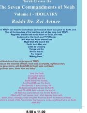 Tapa de The Seven Commandments of Noah. Volume I - IDOLATRY