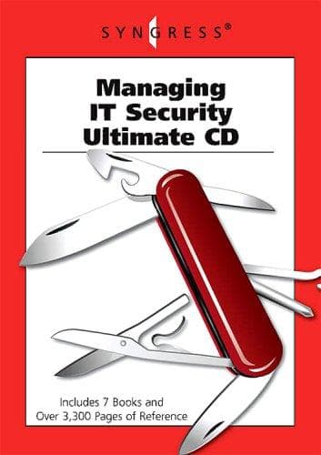 Tapa de Managing IT Security