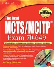 Tapa de The Real MCTS/MCITP Exam 70-649 Prep Kit