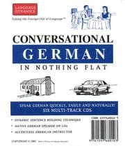 Tapa de Conversational German in Nothing Flat