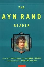 Tapa de The Ayn Rand reader