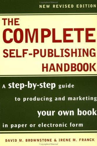 Tapa de The complete self-publishing handbook