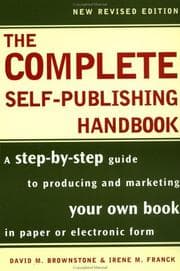 Tapa de The complete self-publishing handbook