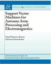 Tapa de Support vector machines for antenna array processing and electromagnetics