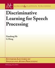 Tapa de Discriminative Learning for Speech Processing