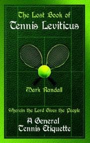 Tapa de The Lost Book Of Tennis Leviticus